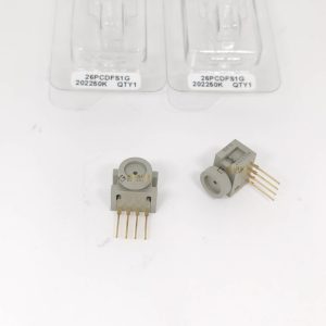 honeywell 26pcdfs1g miniature calibrated unamplified flow through gauge pressure sensor 30 psi 4 sip module